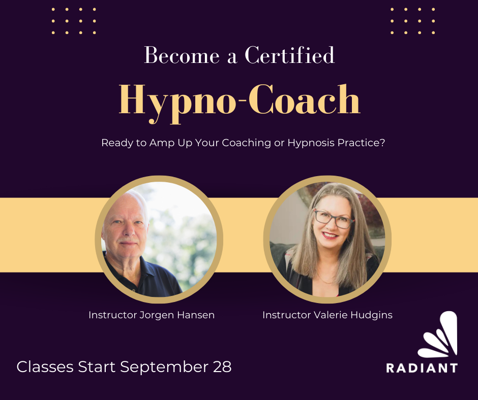 Online class to become a certified hypnotist starts september 28